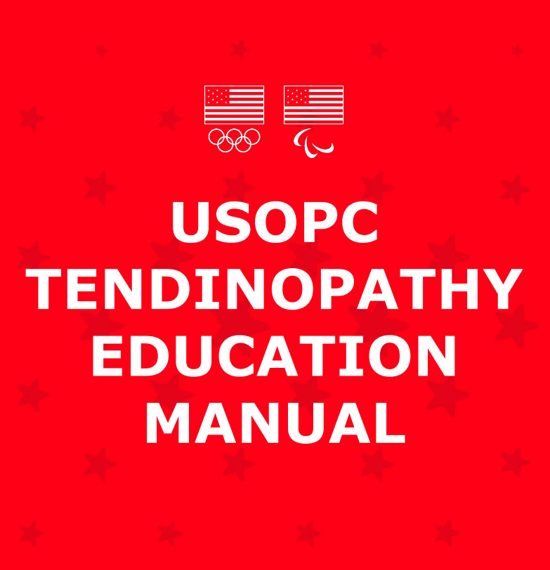 USOPC TENDINOPATHY EDUCATION MANUAL